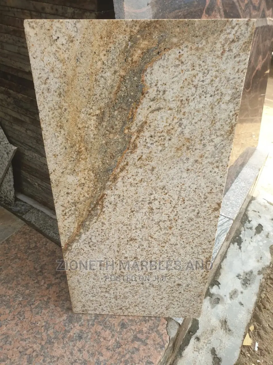 Indian Rustic Yellow Granite 30x60 Tiles