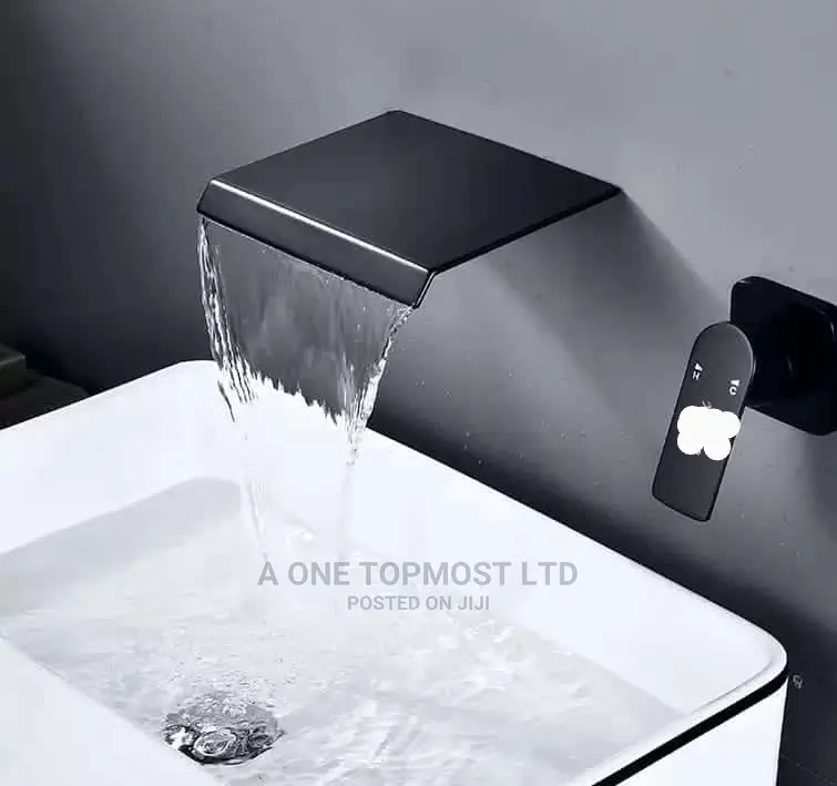 Black Conduit Basin Mixers