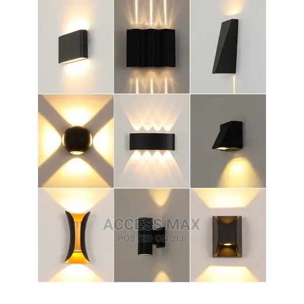 LED Wall Light Waterproof Inside and Outside (Warm White.)