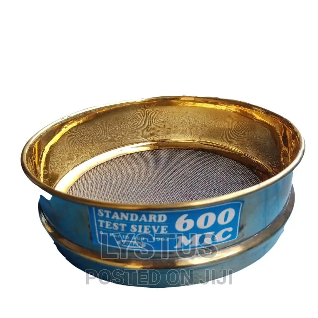 600 Μm Brass Test Sieve BSS+25 (8 Inches Diameter)