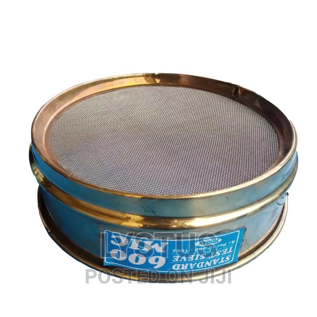600 Μm Brass Test Sieve BSS+25 (8 Inches Diameter)