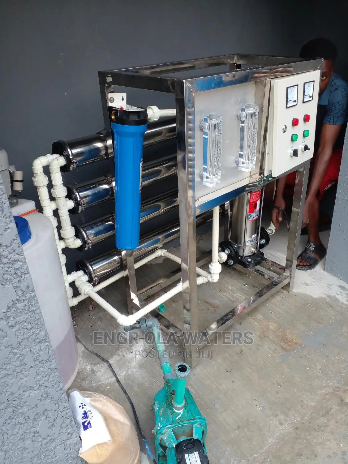 1000 Litter Pur H Tank of Water Treatment Machine R O