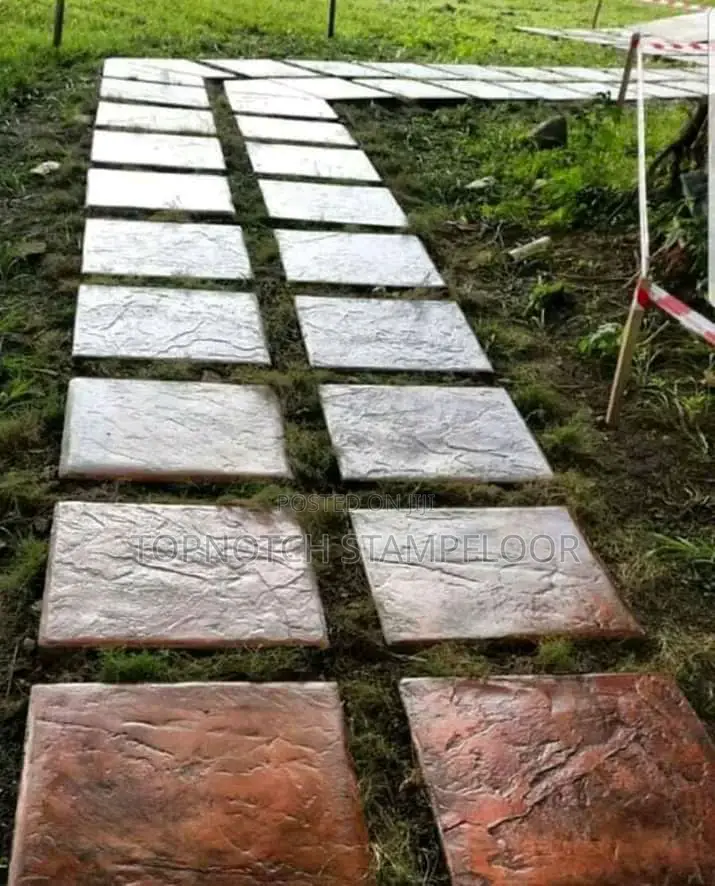 Concrete Stamp Transformation