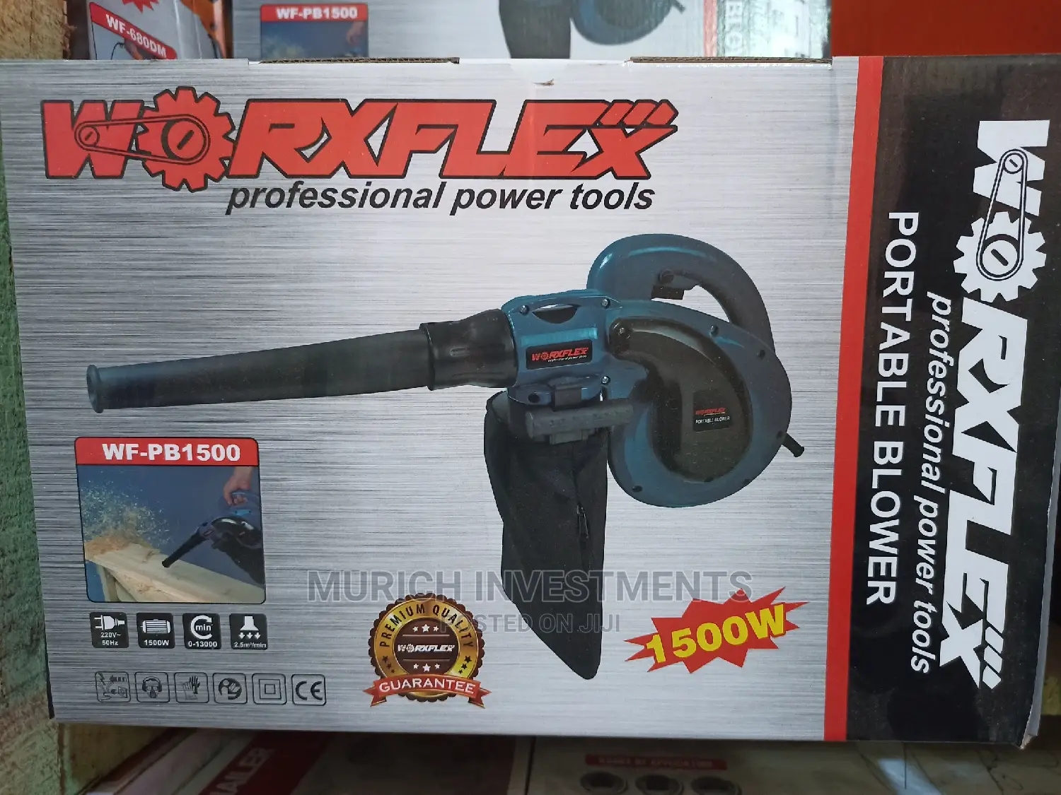 Worxflex Vacuum and Blower Machine 1500W