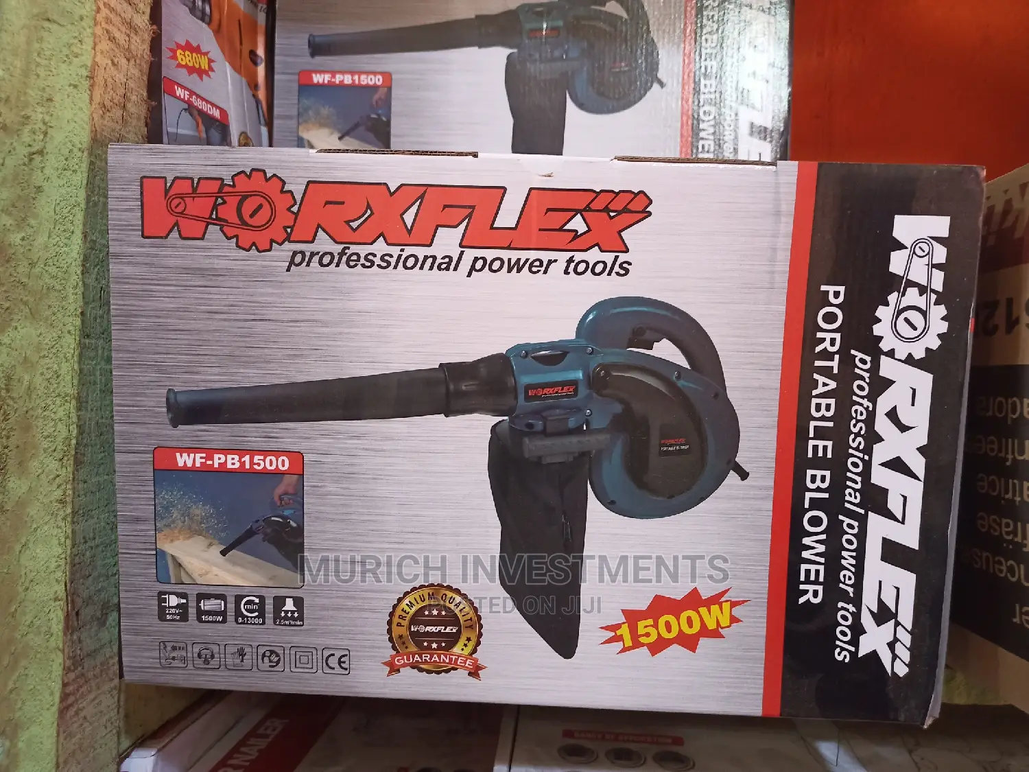 Worxflex Vacuum and Blower Machine 1500W