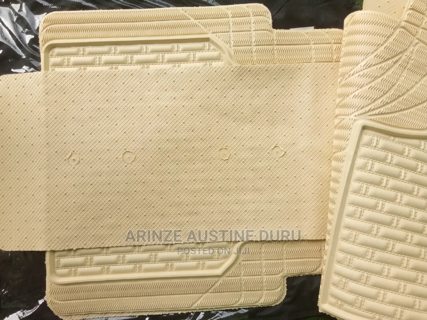 Original Universal Floor Mat Cream Color