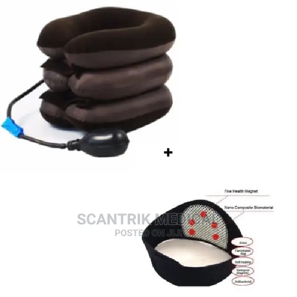 Neck Pain Cervical Airbag 3 Layer Massager for Neck