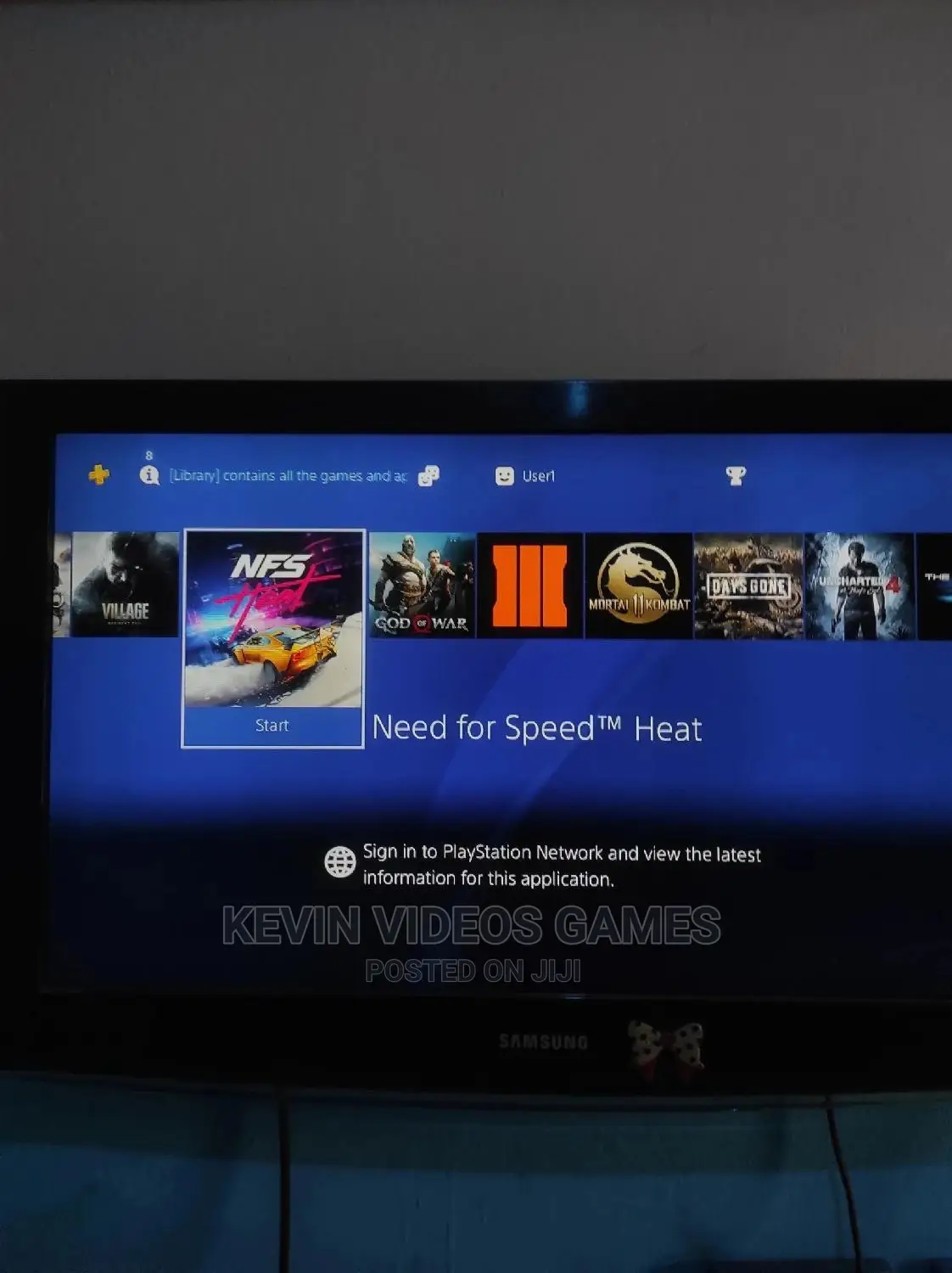 Hacked Ps4+10 Games(Fifa26,Gta 5,God of War4,Pes21)