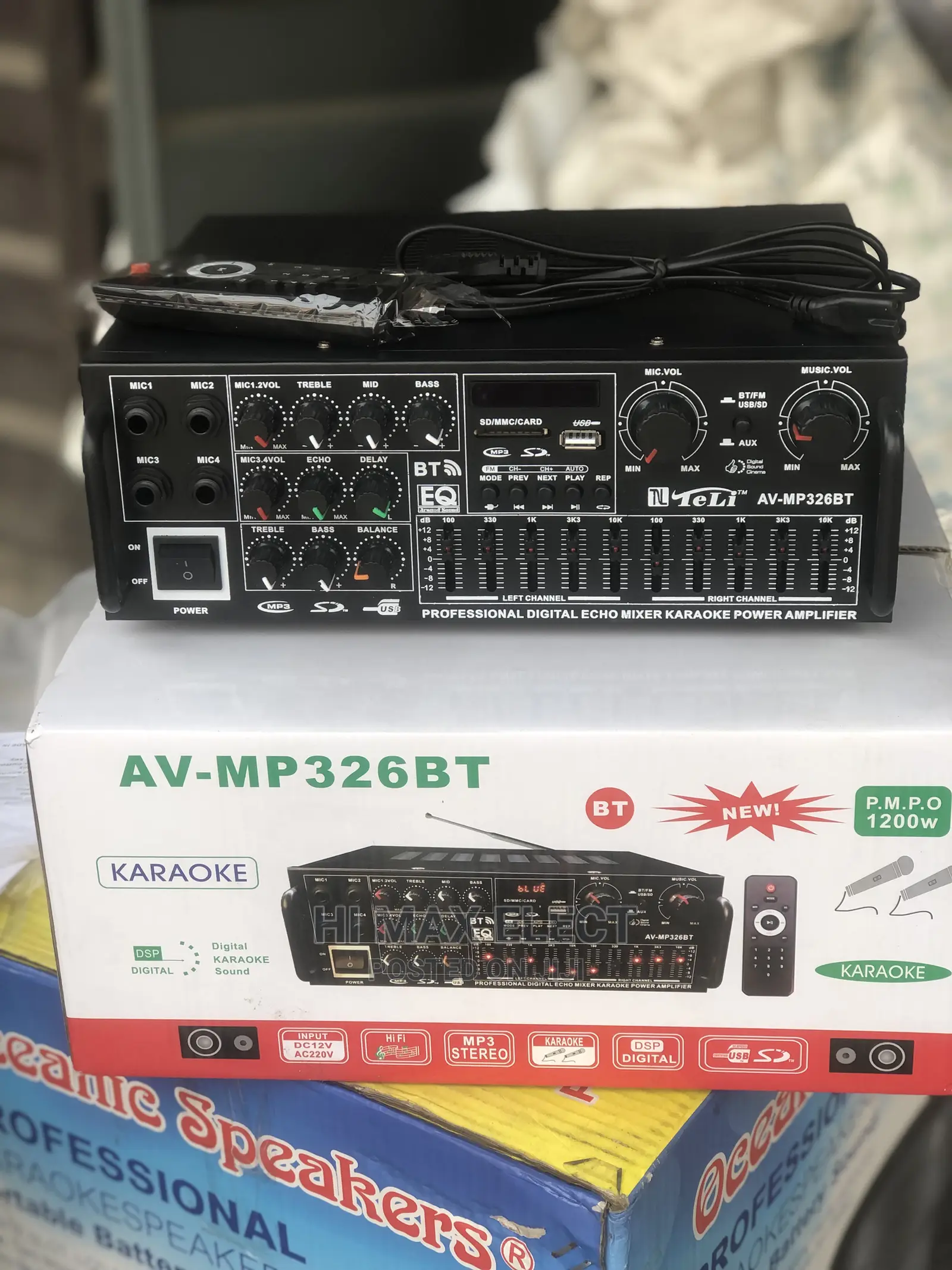 Av-Mp326bt Amplifier