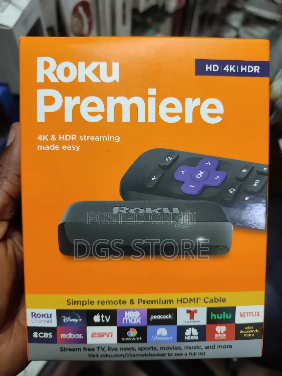 Roku Premier HD//HDR Streaming Media Player