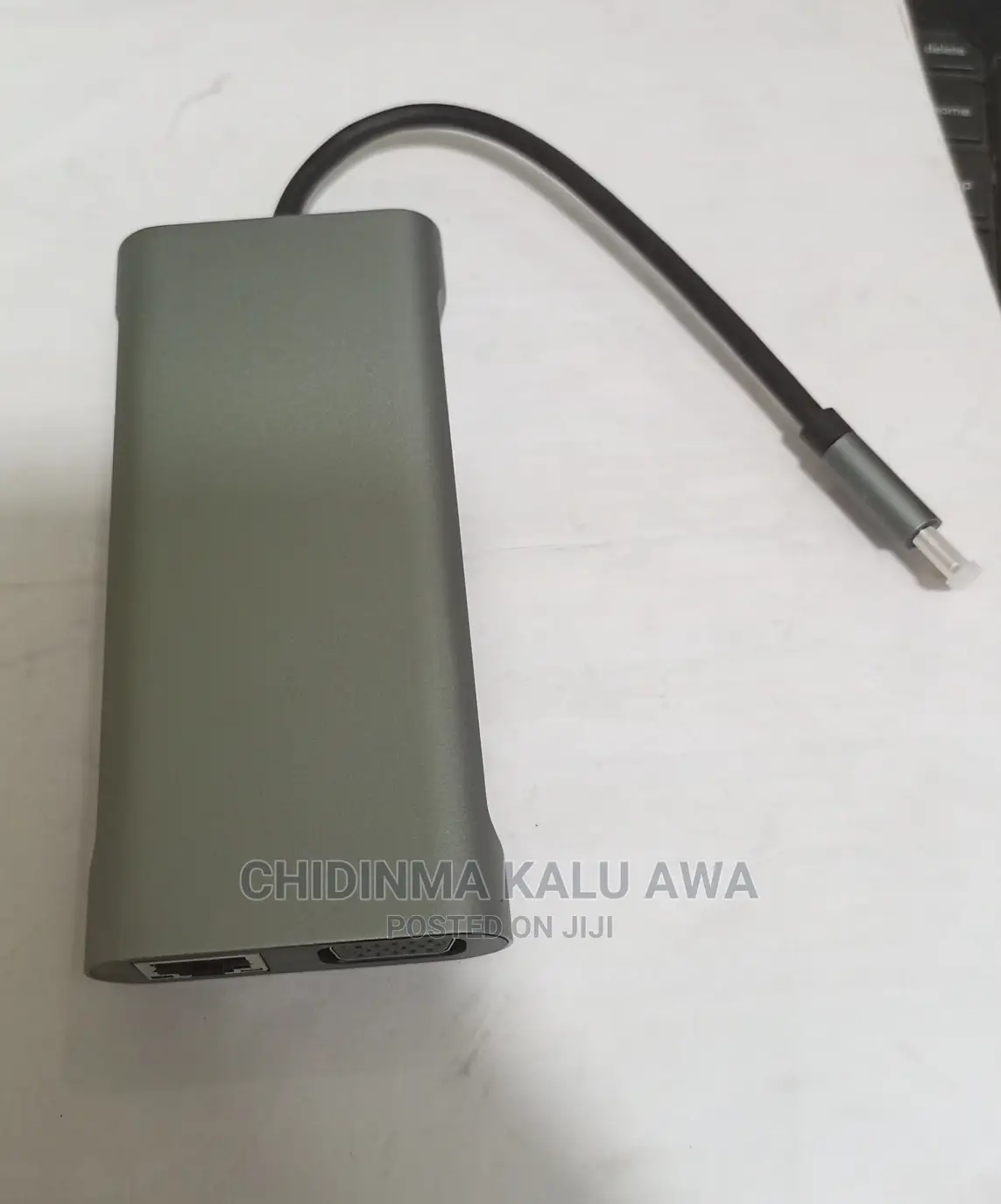 11 in 1 USB -C to HDTV+ VGA+LAN+USB+TF+SD+PD+AUDIO