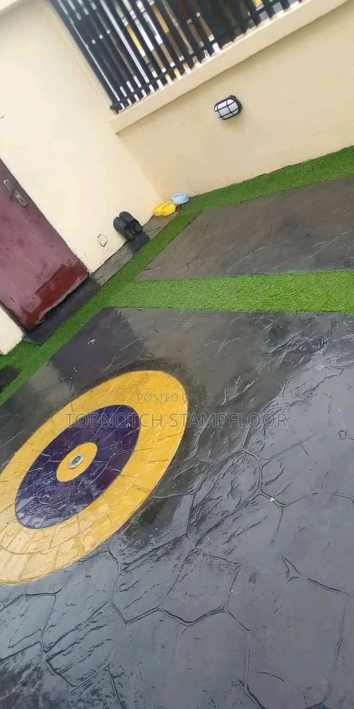 Concrete Stamp Floor/Durable Increte Floor