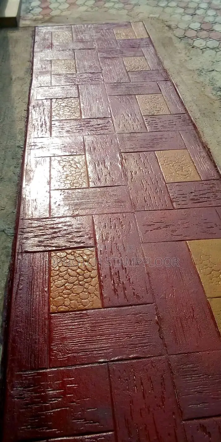 Concrete Stamp Floor for Exterior Use