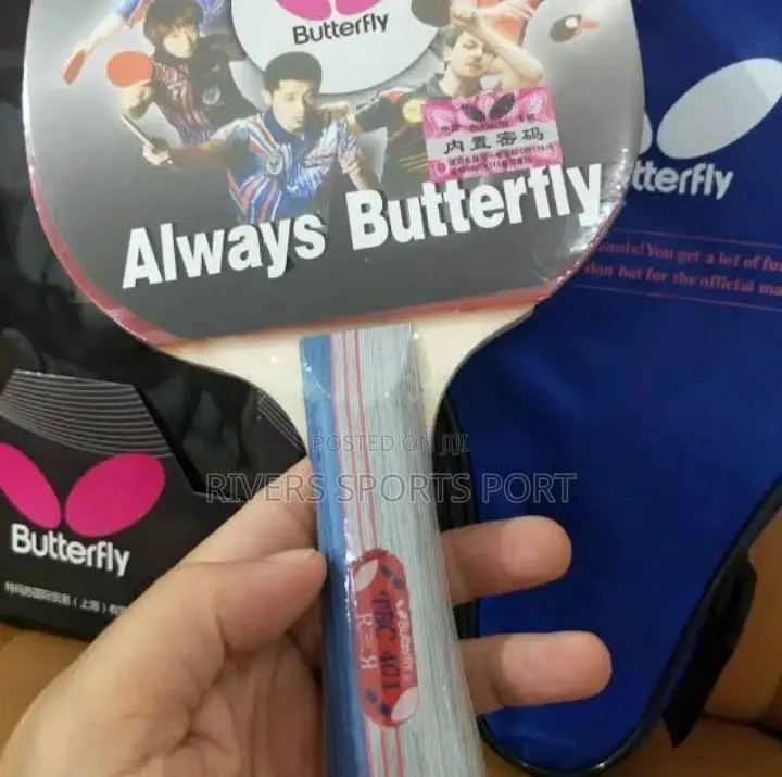 Professional BUTTERFLY Table Tennis Bat 401 With Carry Bag