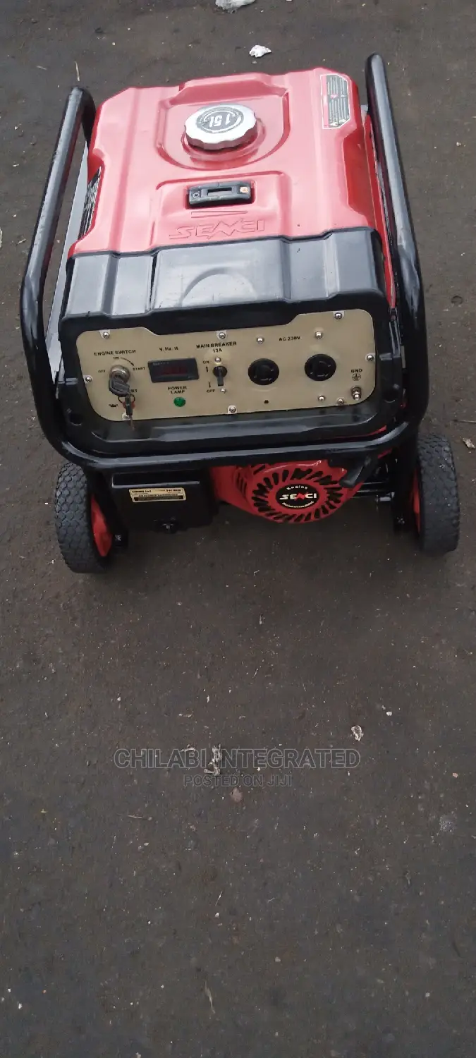 4 Months Old Very Strong 4KVA SENCI EC8500 Copper Generator