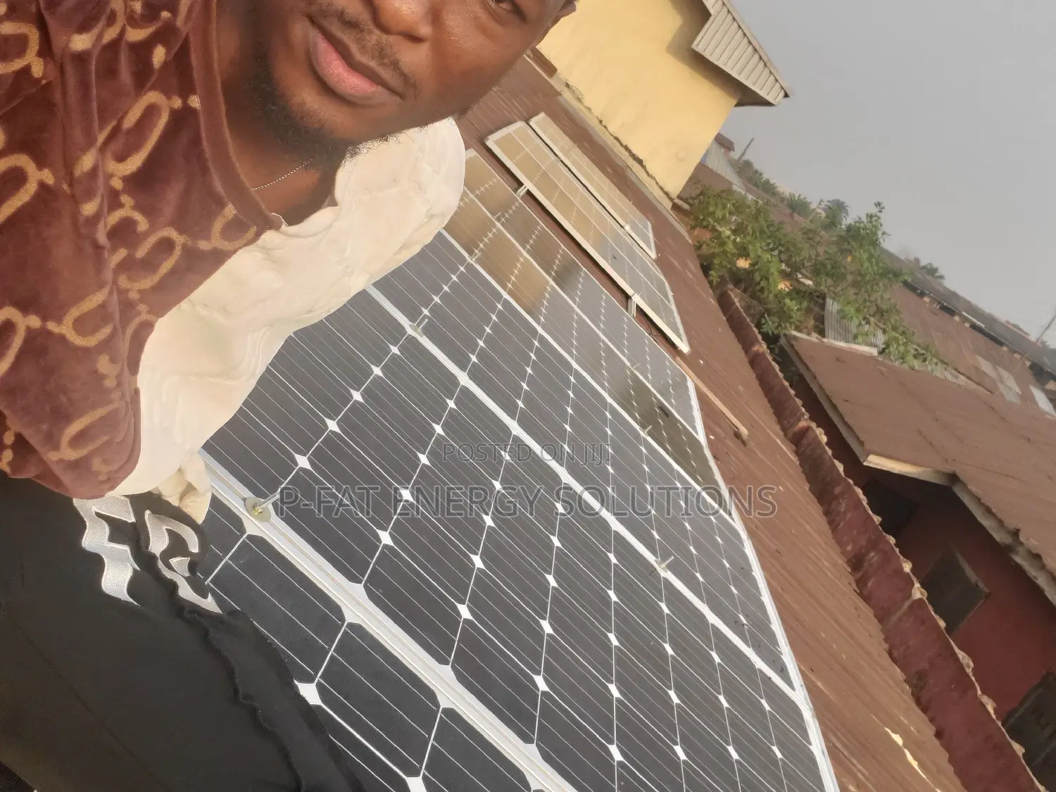 5kva, 9panels 4batteries Full Solar Installation