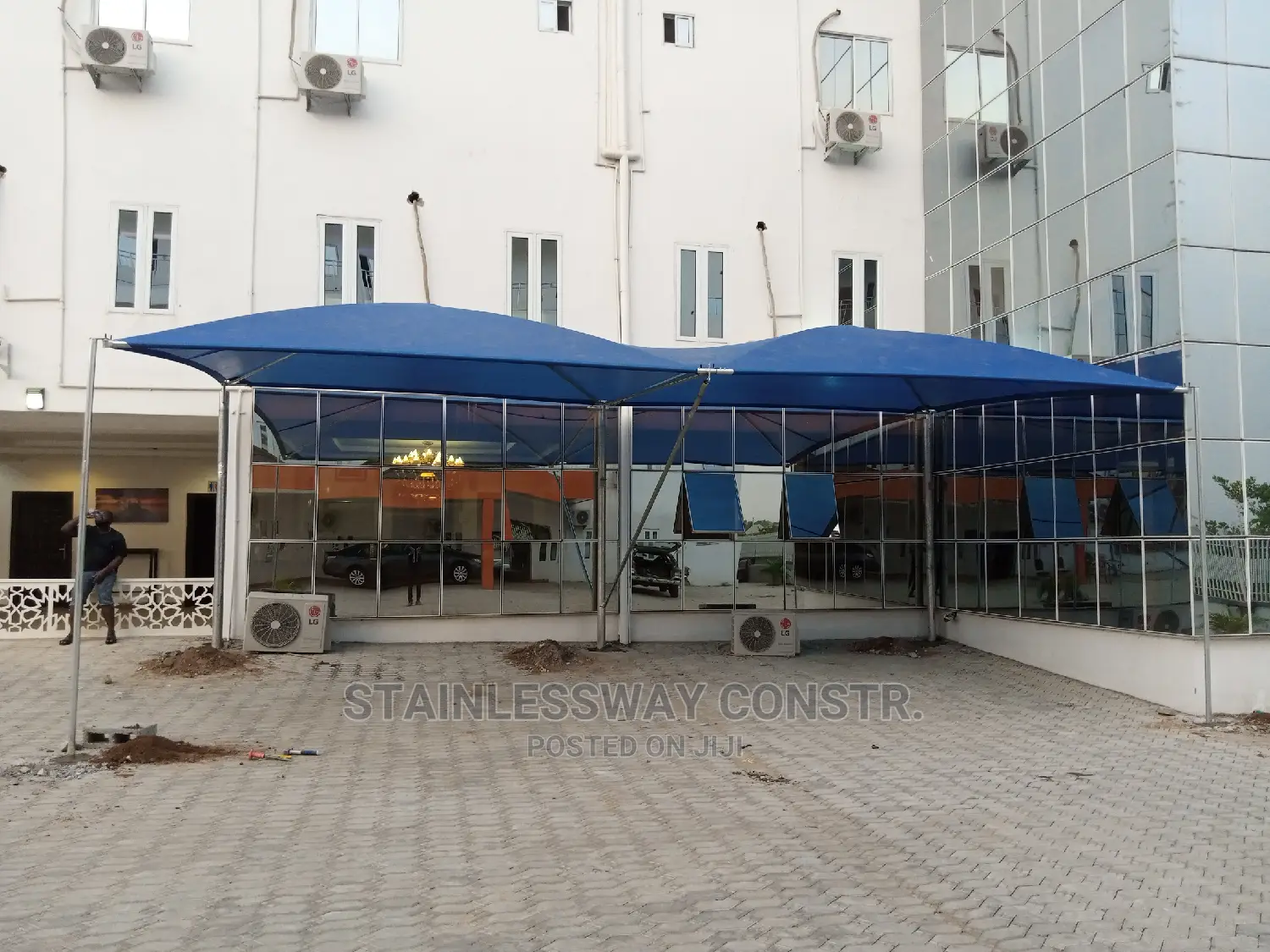 Carport at Lugbe District Abuja