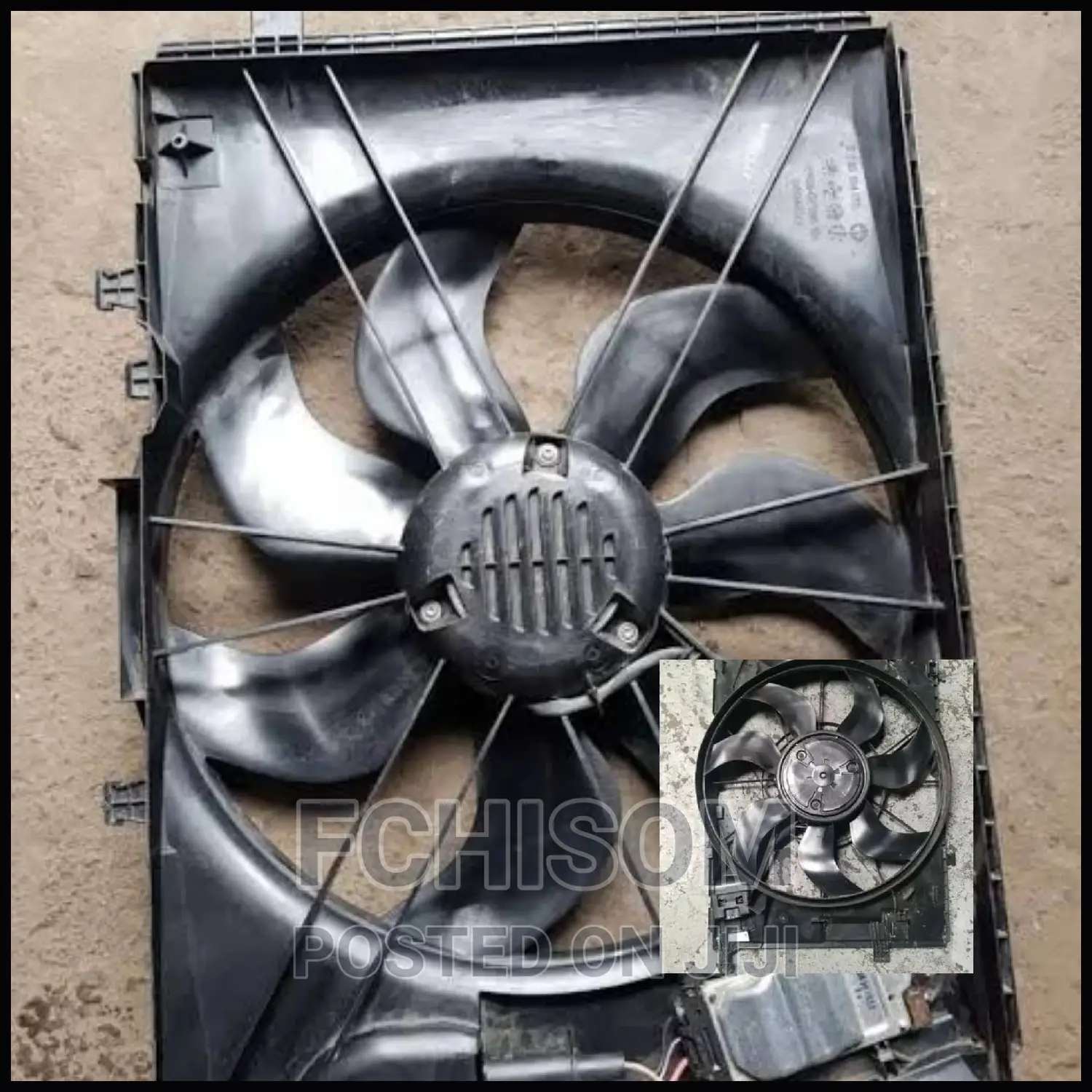 Mercedes Benz Engine Fan Radiator