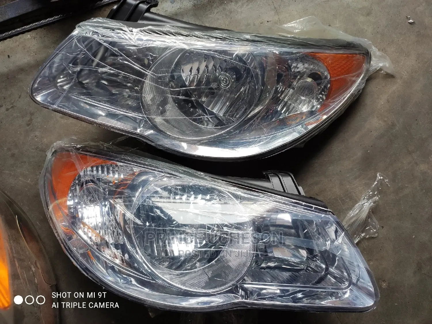Hyundai Elantra 2008 Headlight Set America