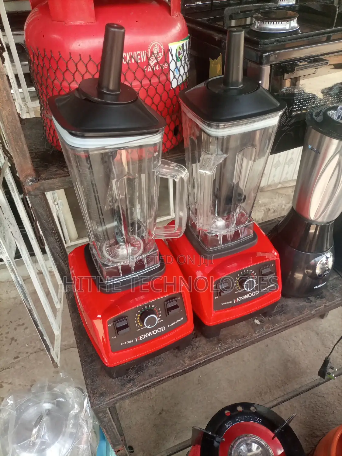 Double Cups Industrial Blender