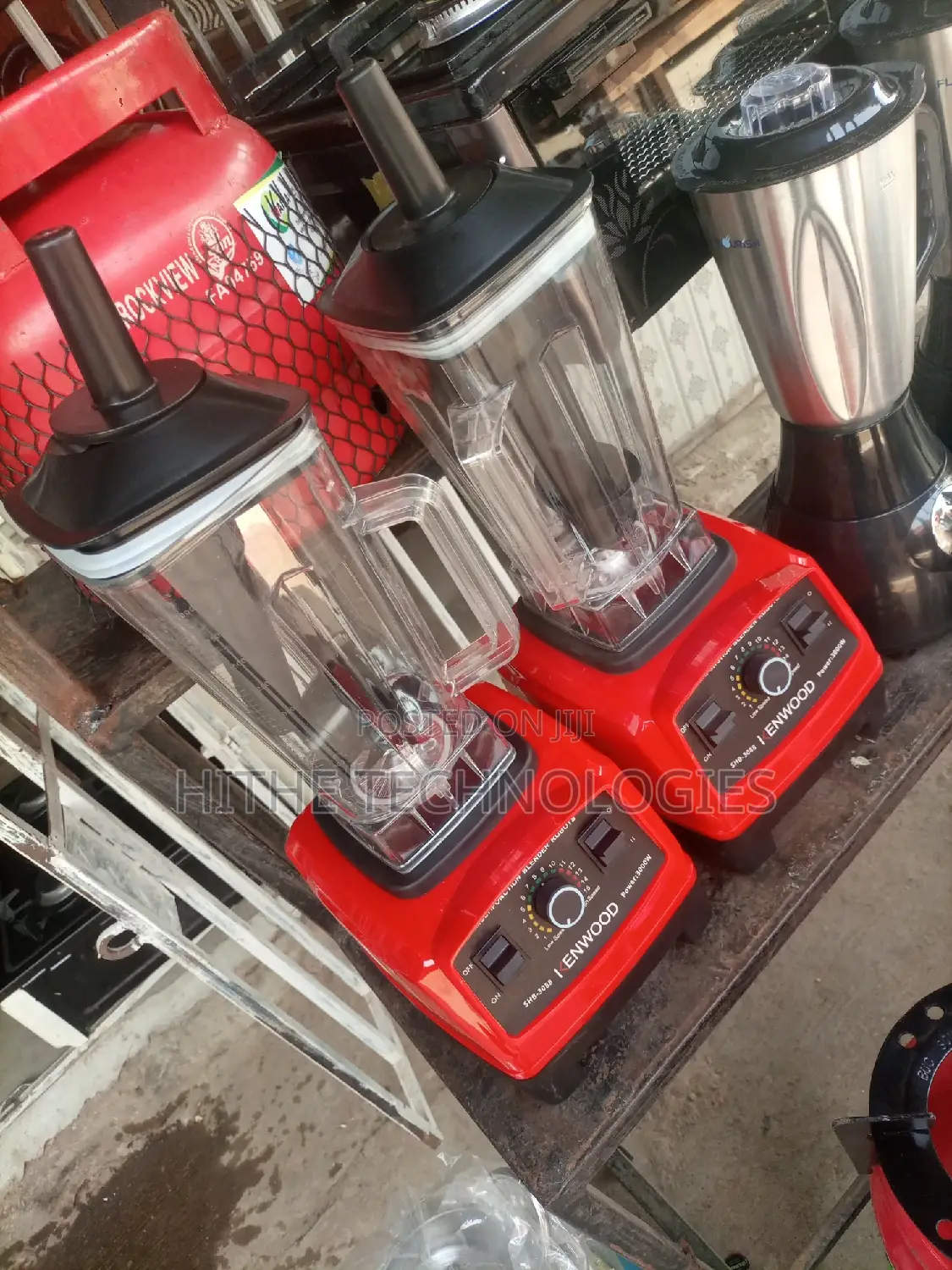 Double Cups Industrial Blender