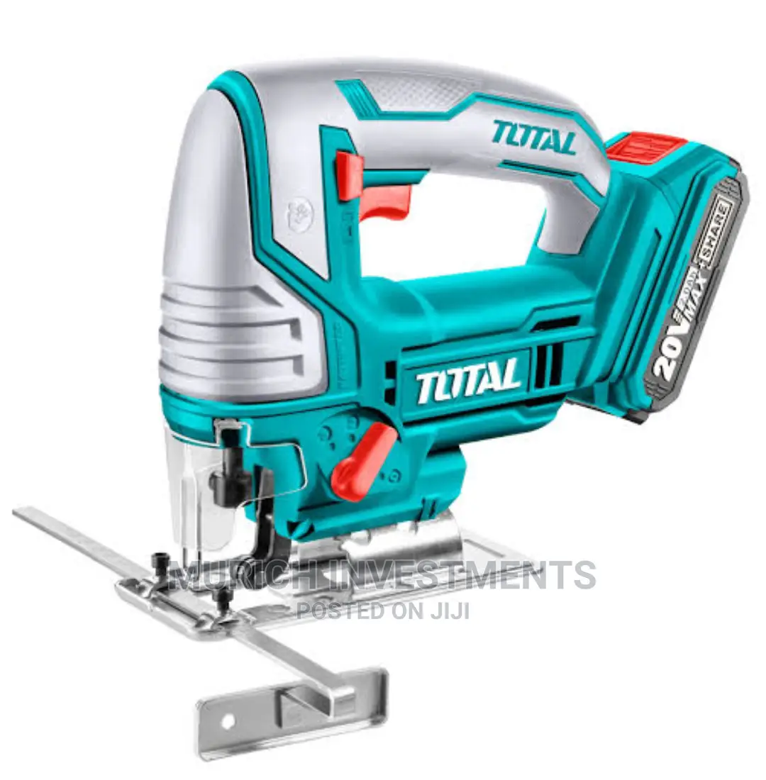 TOTAL Lithium-Ion Jig Saw 20v Set With Battery and Charger