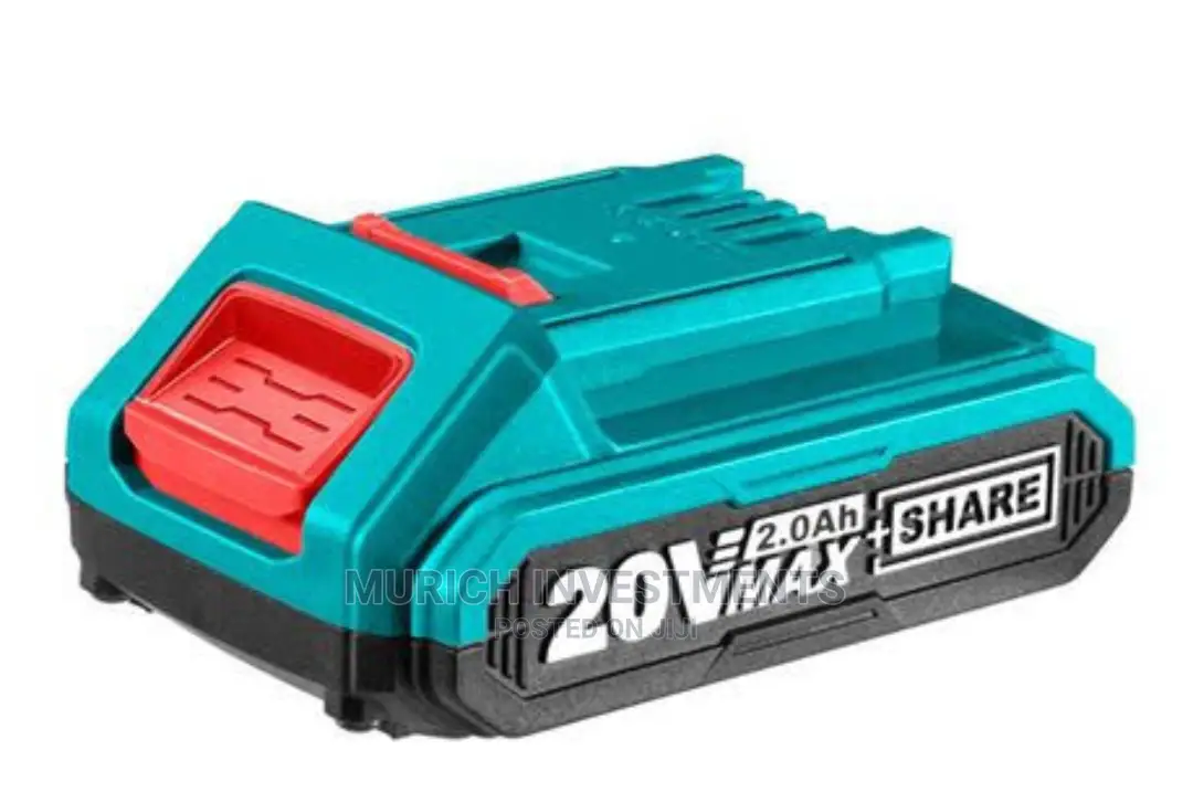 20v 2.0ah Rechargeable Li-Ion Battery Pack Total Brand