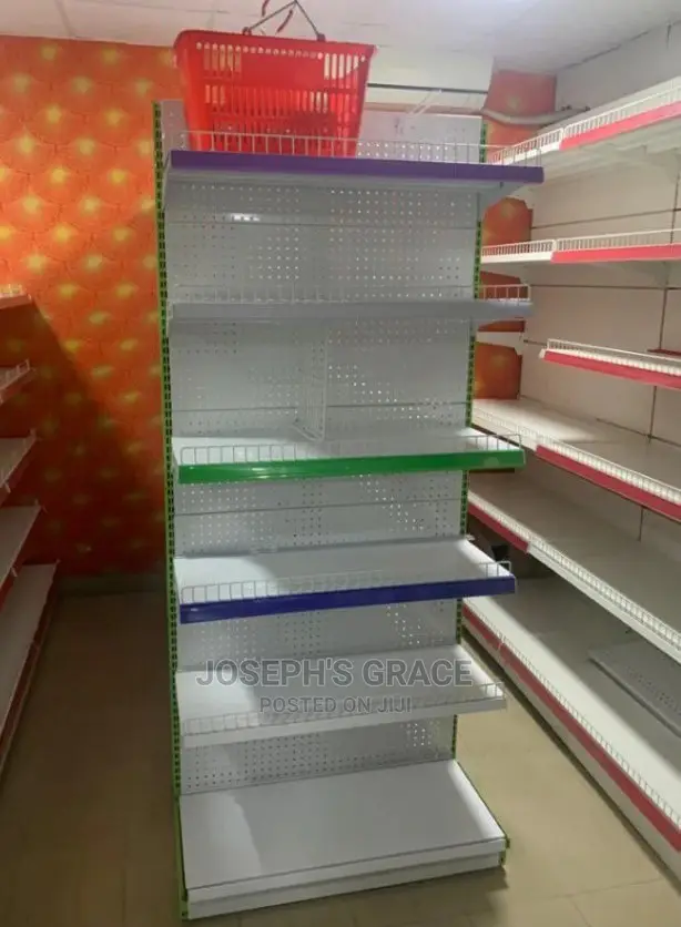 Single Side (7ft/3ft) Supermaket Shelf