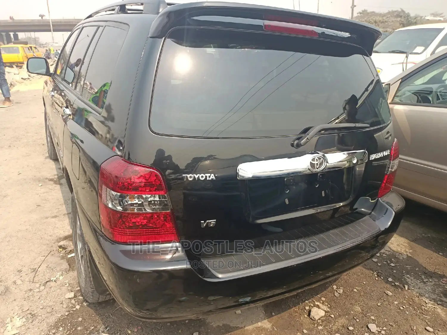 Toyota Highlander V6 2005 Black