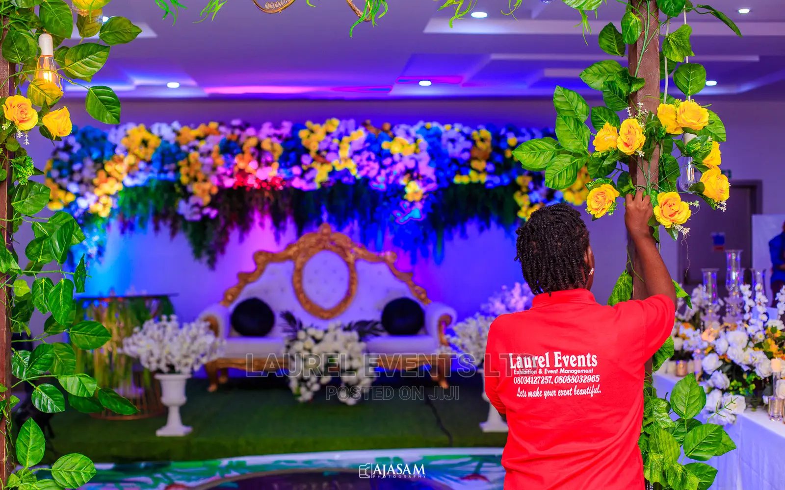 Wedding Decoration and Venue Styling Planning Coordination