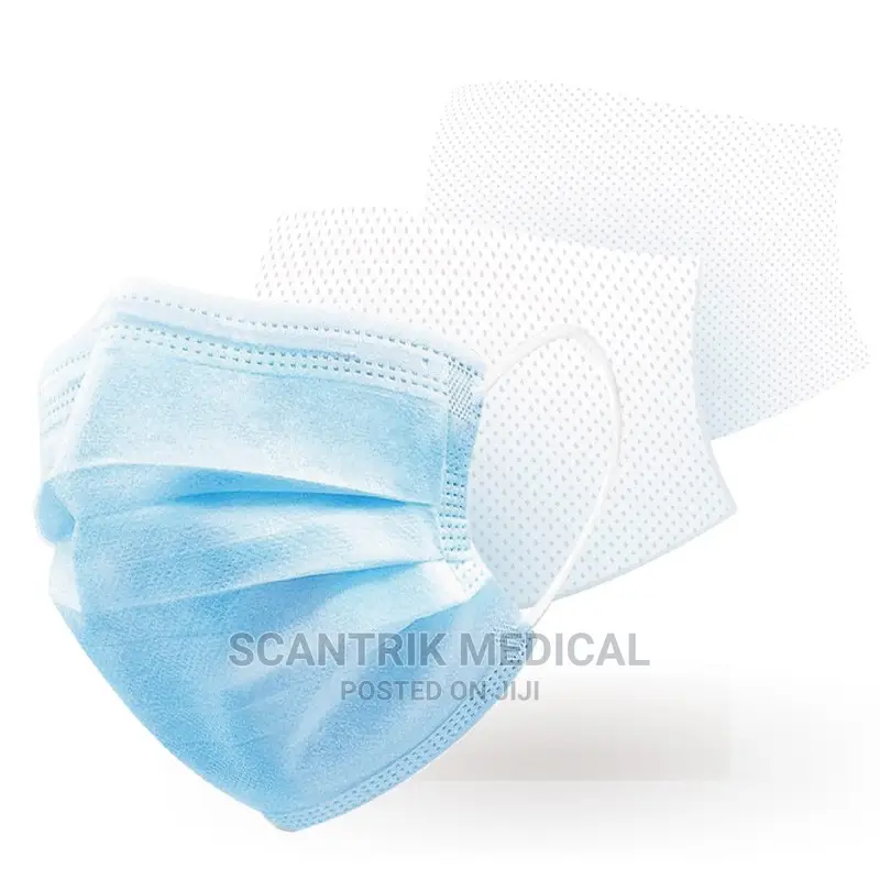 3 Ply Mask Non Woven Face Mask With Nose