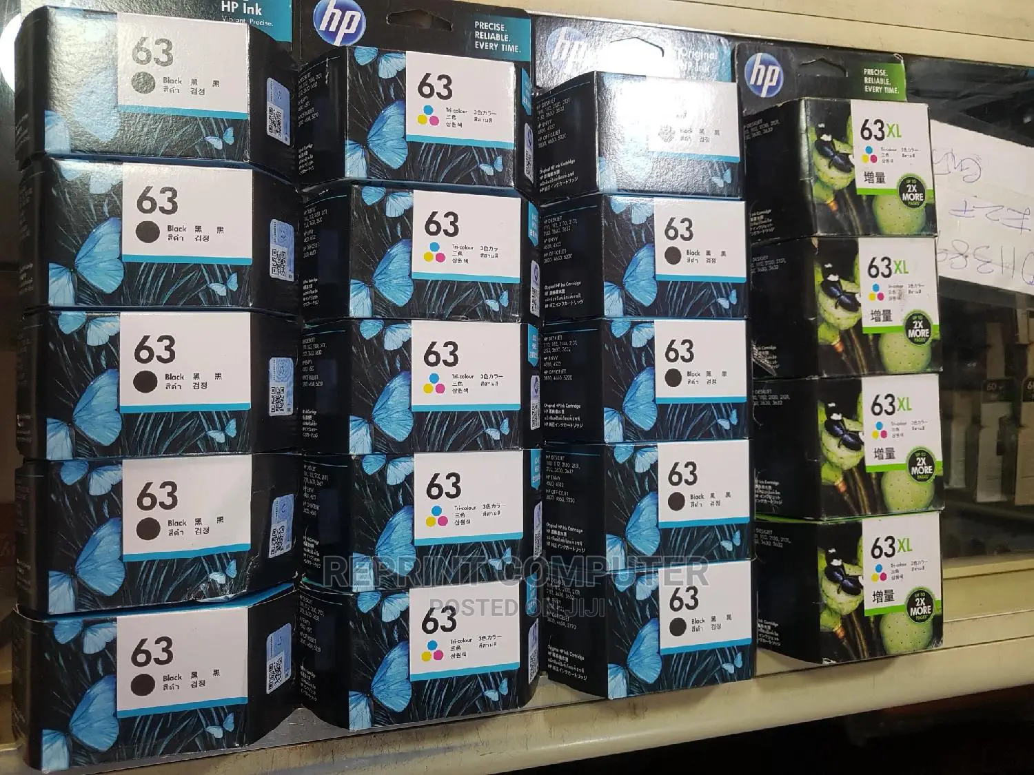 Hp 63 Combo Ink - Black Colour Cartridge