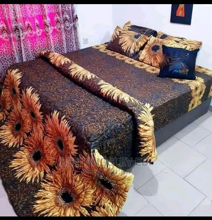 4x6 High Quality Duvet Bedspread With Pillow Cases