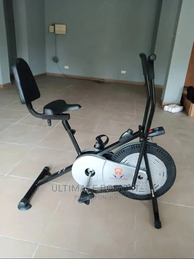Brand New Air Exercise Bike With Back Rest