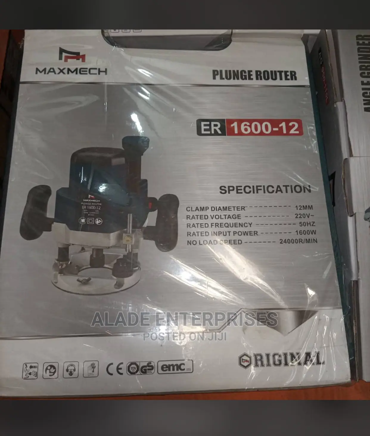 Maxmech Electric Plunge Router