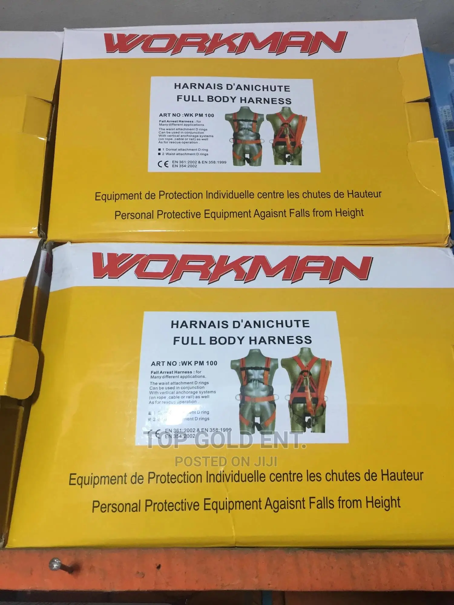 Workman Safety Harness Full Body Belt