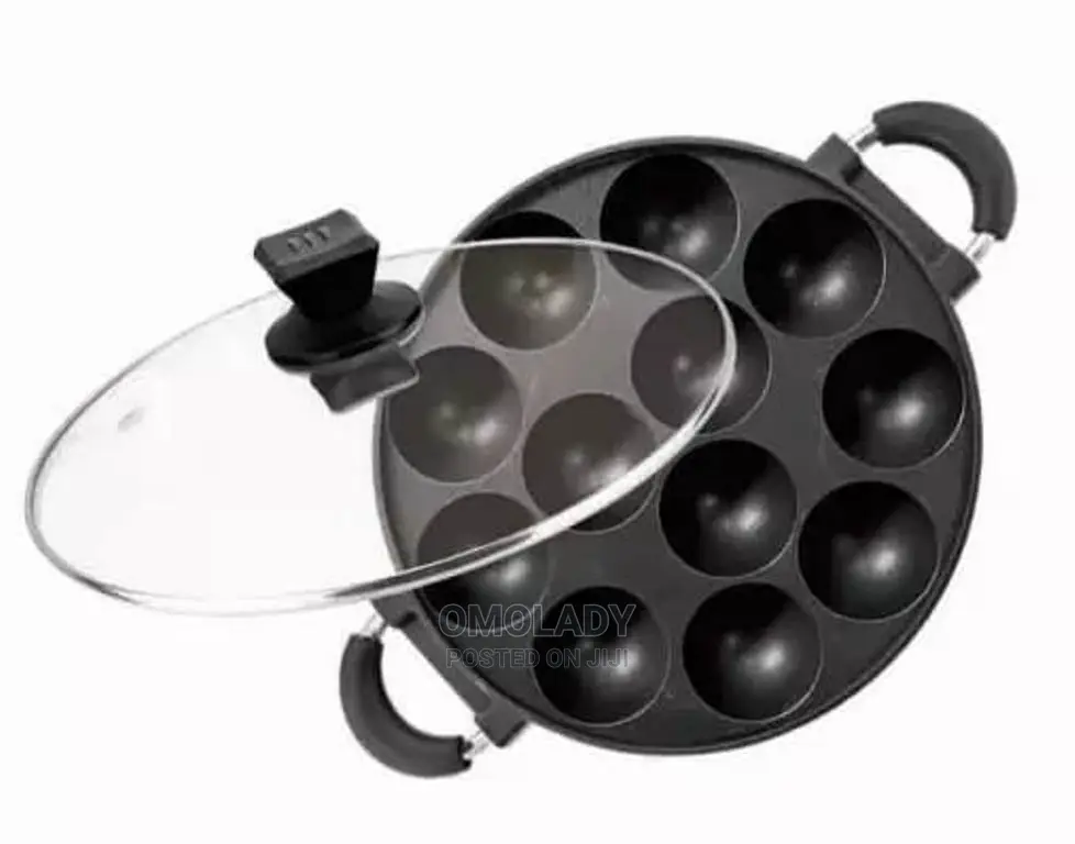 12 Holes Doughnut Cake Baking Pan With Cover