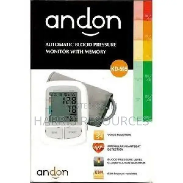 Andon Automatic Blood Pressure Monitor With Memory