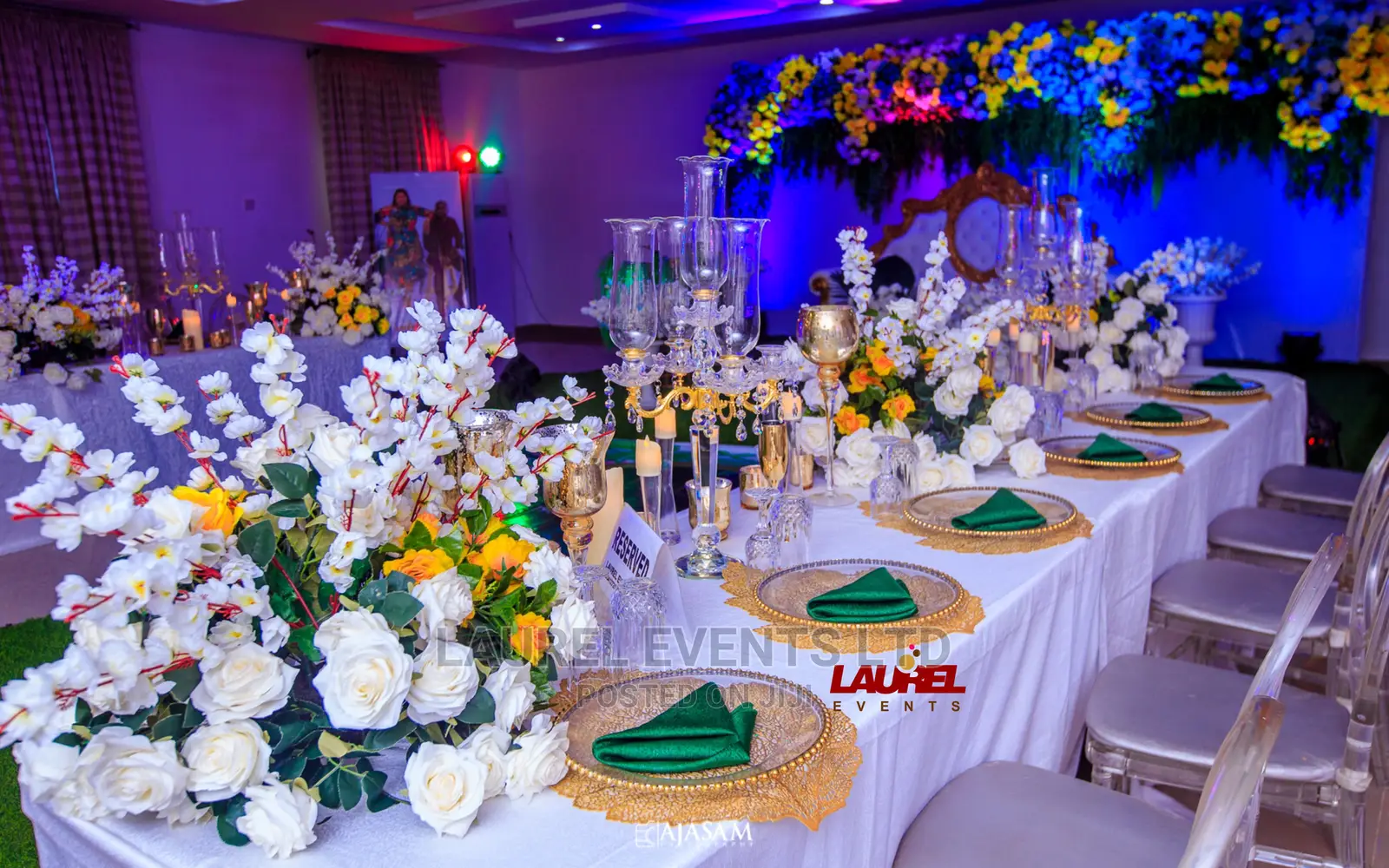 Wedding Decoration and Venue Styling Planning Coordination