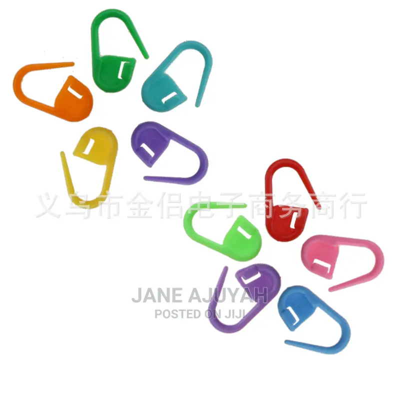 120pcs Colorful Knitting Stitch Markers Crochet Hooks Nappy