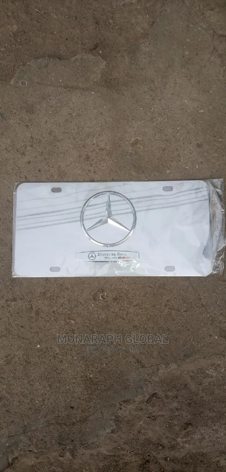 Mercedes Benz Plate Number Logo.