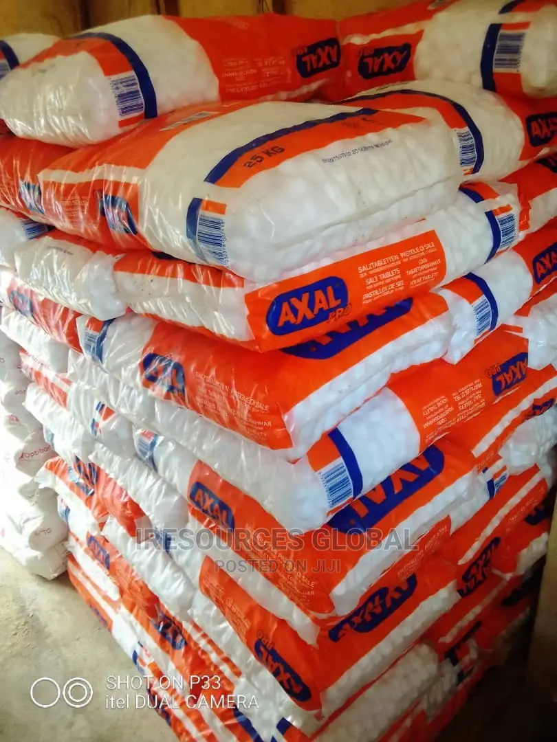 Industrial Salt Tablets (Axal Pro) 25kg