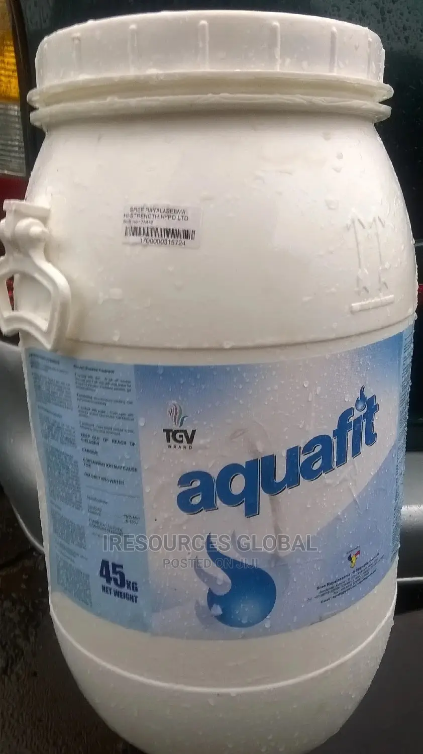 Calcium Hypochlorite (Chlorine Powder 70%) 45kg Drum