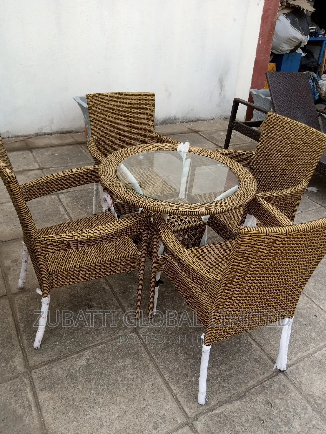 Rattan Garden Chairs / Patio Outdoor Family Garden Bar Set
