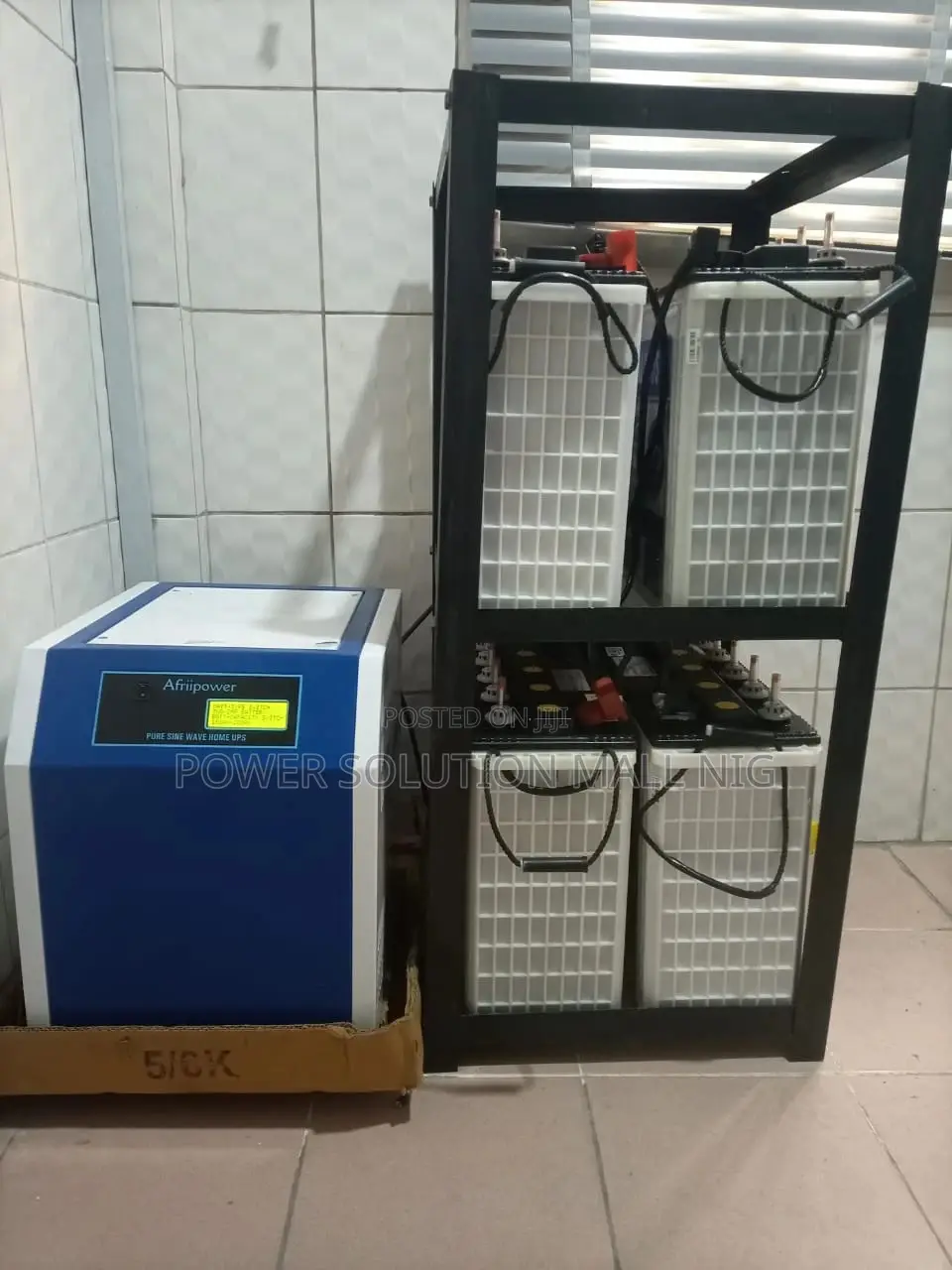 5kva Solar Installation With Tubular Battery