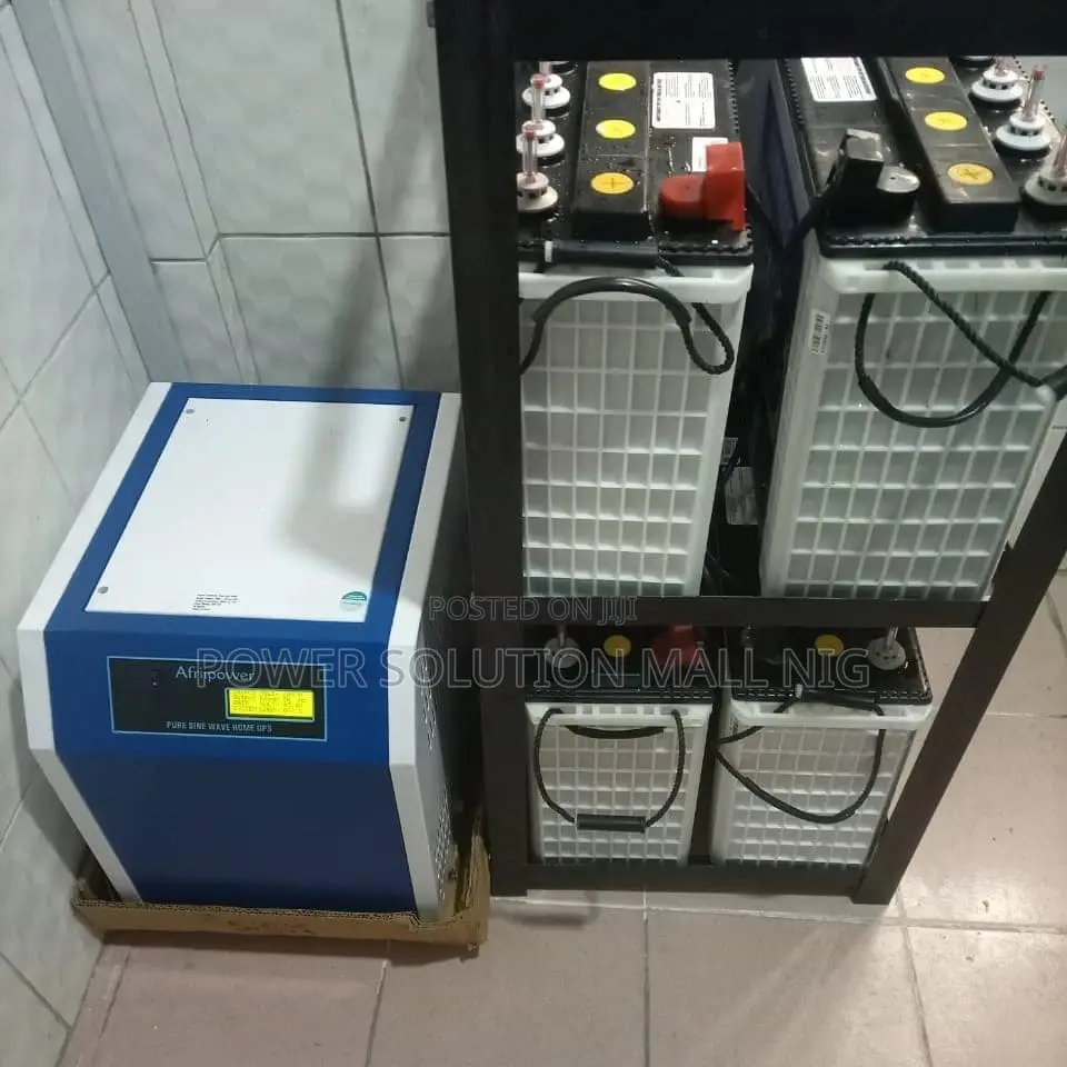 5kva Solar Installation With Tubular Battery