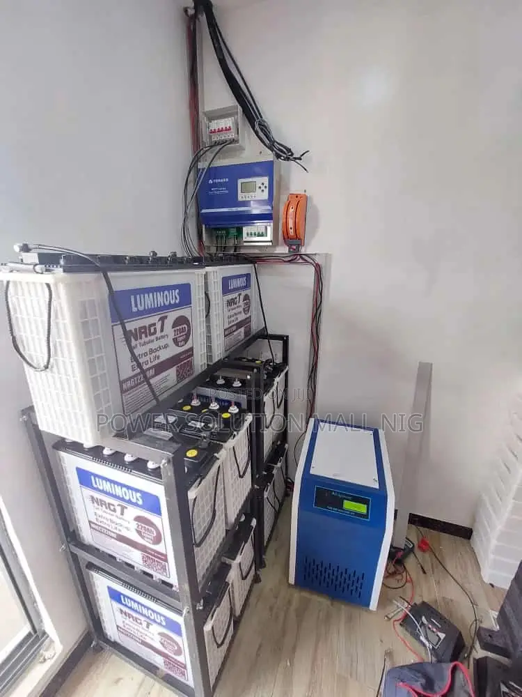 Afripower 10kva Inverter With Solar Installation
