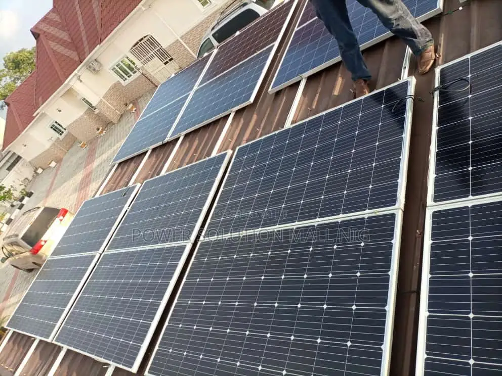 Afripower 10kva Inverter With Solar Installation