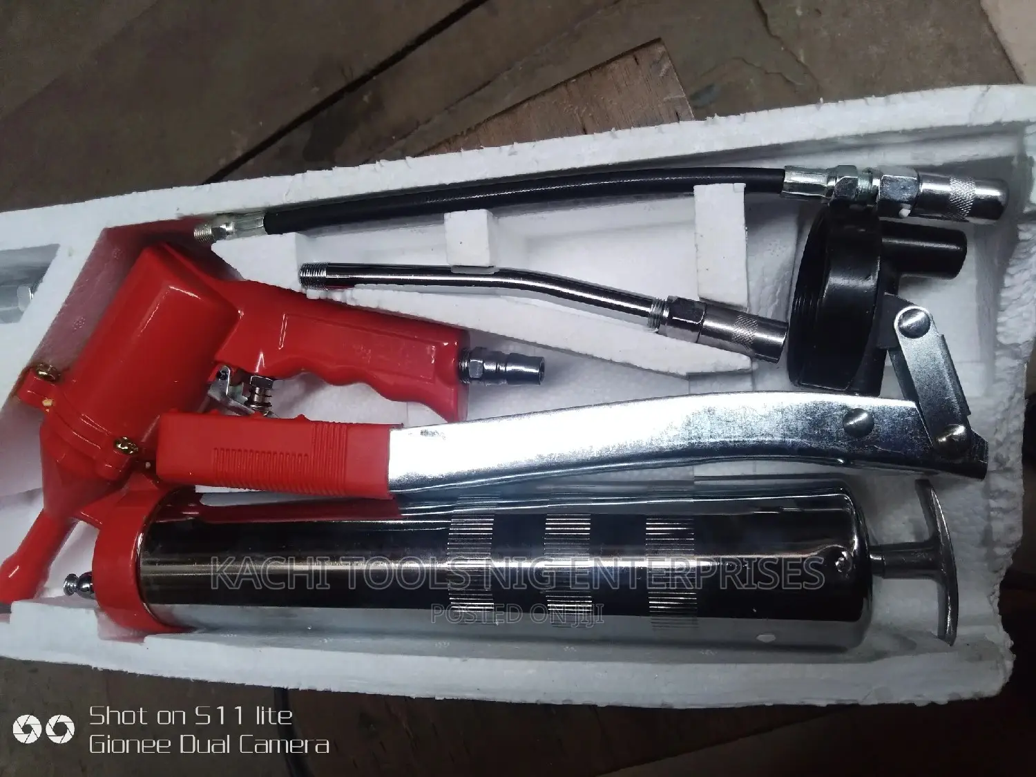 Original Pneumatic Grease Gun Set