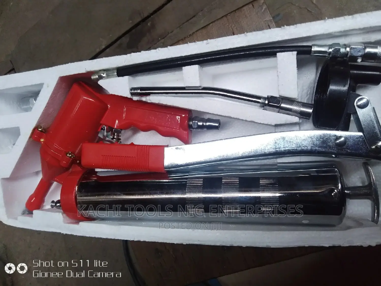 Original Pneumatic Grease Gun Set